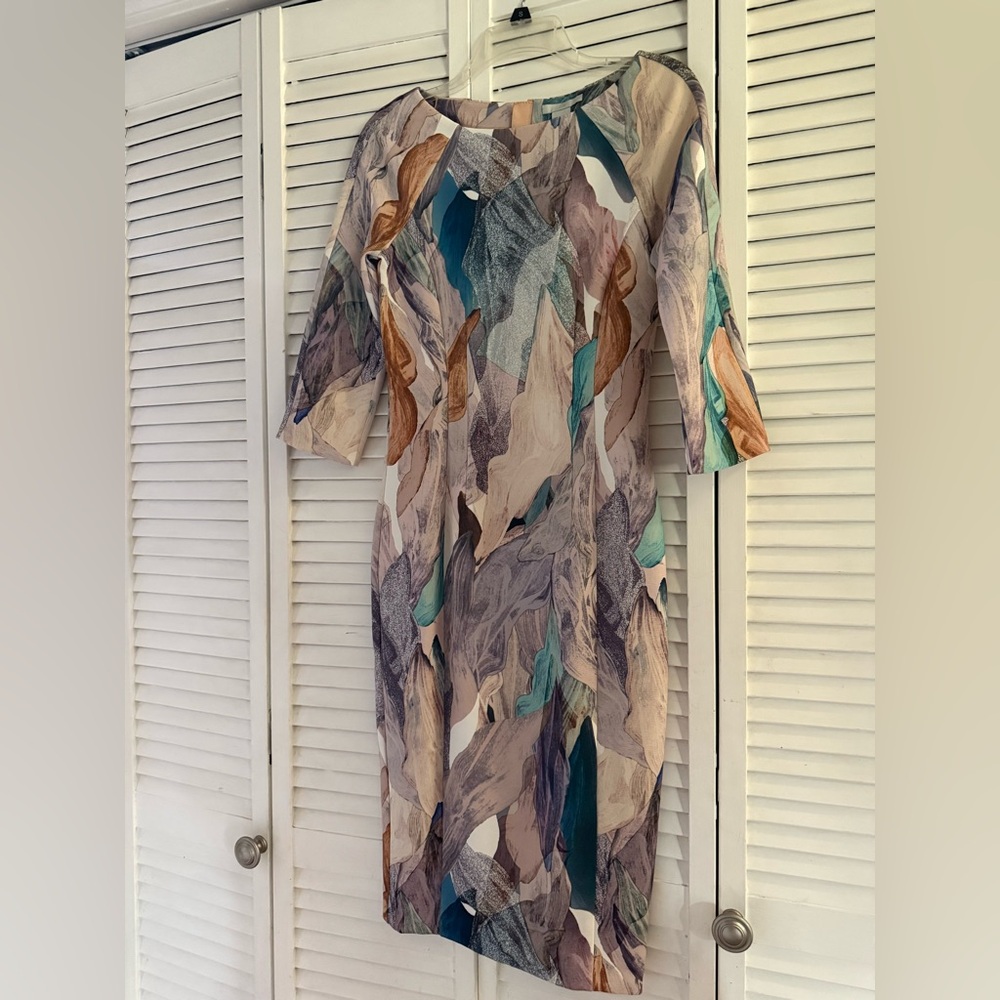 H&M Multicolor Long Sleeve Dress